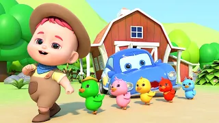 Cinco Patitos (Canción para Aprender los Colores) | Canciones Infantiles | LoLo & Leo en Español