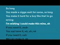 Childish Gambino - Redbone (Lyrics)