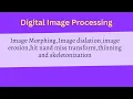 Image Processing Face recognition and applications of image processing
