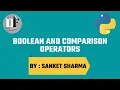 Class 103 - Boolean and Comparison Operators