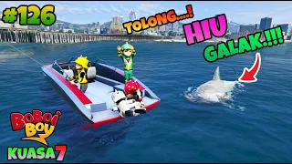 Download GTA 5 MOD BOBOIBOY KUASA 4  HAMPIR DI MAKAN HIU MP3