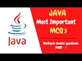 Java Most Important MCQs Multiple Choice Questions