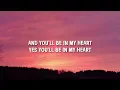 NIKI - You'll Be in My Heart (Lyrics) ft. Phil Collins
