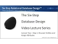 SSRDD Step 1 - Discover Entities and Assign Attributes
