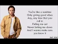 Download Lagu Liam Payne - Sunshine (lyrics)