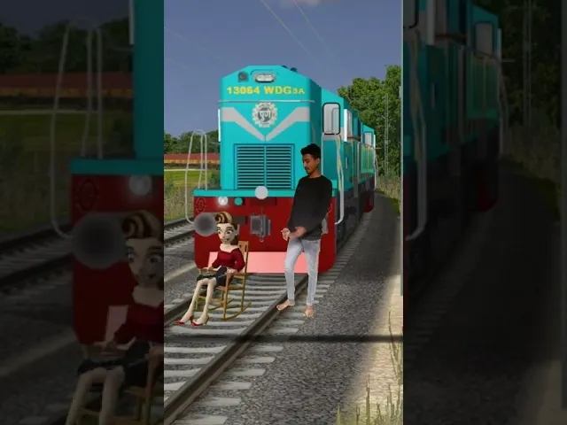 Download MP3 funny train vfx magic video #shorts #youtube