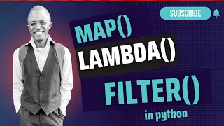 Python Understanding Lambda function Map function Filter function for Efficiency