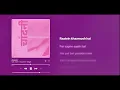 Download Lagu Chaandni - Sufr \u0026 Adil (Lyrics)