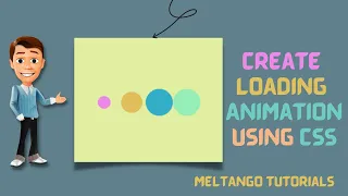 How To Make CSS Loader Using HTML CSS Loading Animation CSS Animations Keyframes