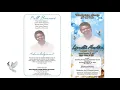 THANKSGIVING SERVICE FOR THE LIFE OF LYNETTE MARTIN MISS LYN