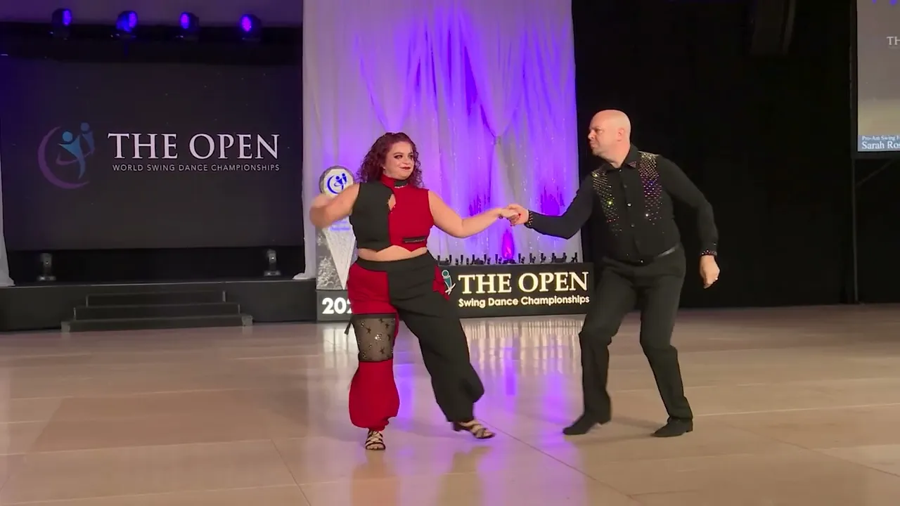 Matt Auclair and Sarah Rose Goin - Pro-Am Open Follower Finalist - The Open 2025