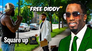 Free Diddy Petition in the Hood