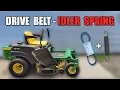 John Deere Z245 - Drive Belt Replacement