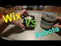 Kubota L3130 oil filter comparison
