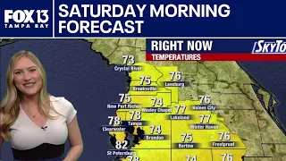 Tampa weather Saturday morning forecast