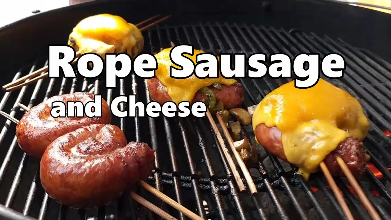 Rope Sausage and Cheese Sandwich   Recipe   BBQ Pit Boys