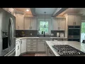 Diamond Delta Icy Avalanche with Grey Stone Detail Glaze Kitchen