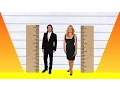 How Much Taller - Brad Pitt vs Jennifer Coolidge