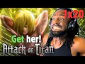 She is ONE OF THEM ATTACK ON TITAN 1x20 REACTION 20