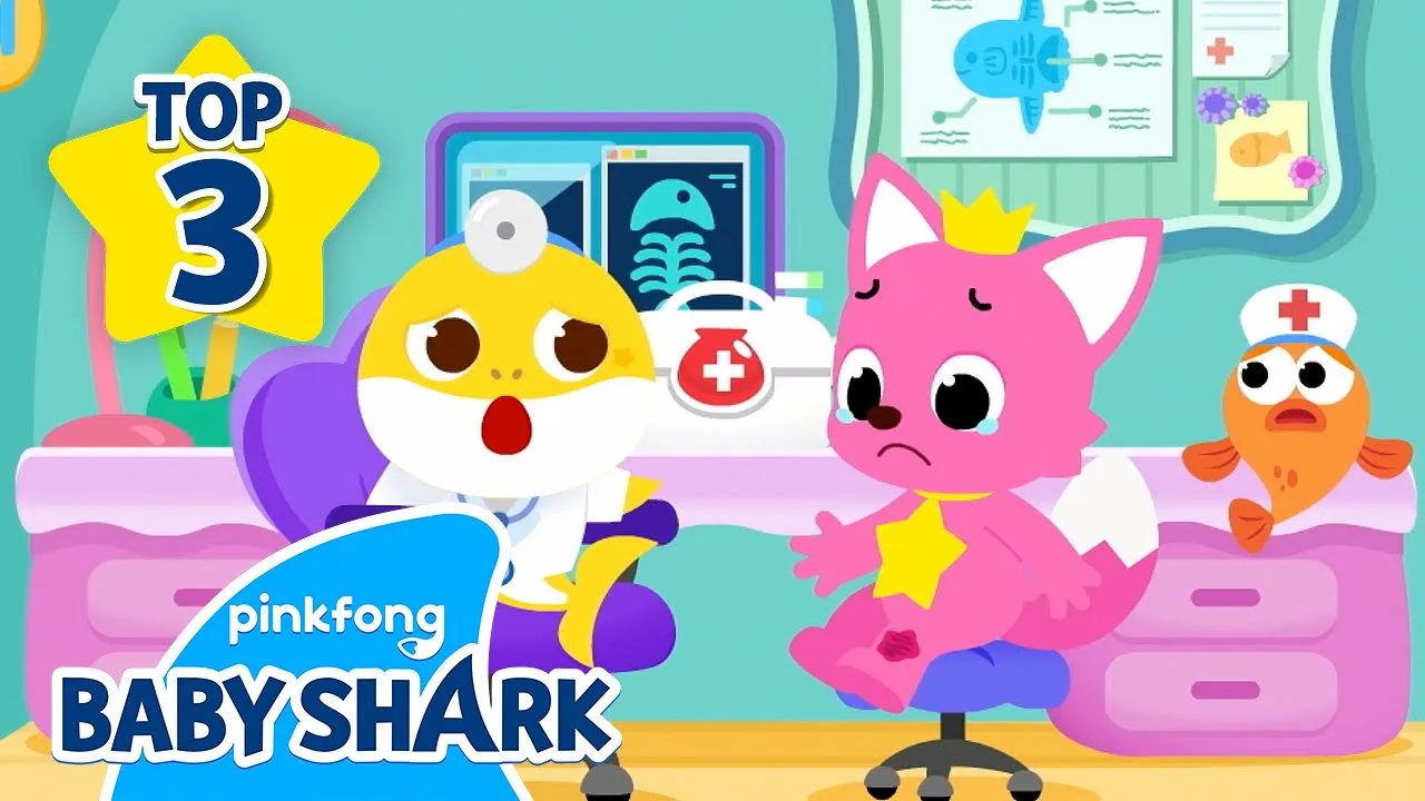 ????Pinkfong has a Boo-Boo! | +Compilation | Baby Shark Doctor | Hospital Play | Baby Shark Official