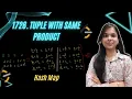 1726 Tuple With Same Product Brute Better Optimal Hash Map Leetcode
