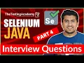 Selenium Java Interview Questions and Answers That Every QA should Know - Part 4