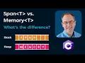 Span of T vs Memory of T