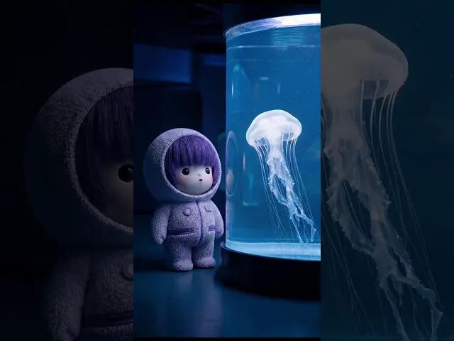 Come along with Pépol on a magical visit to the aquarium 🌊🐠