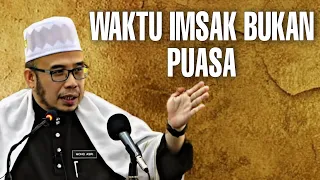 Download PUASA BUKAN BERMULA WAKTU IMSAK - Dr Asri MP3