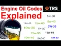 Engine Oil Codes Explained SAE Society of Automotive Engineers numbers