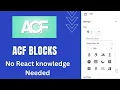 Learn how to create ACF blocks without React - Easy and Simple Tutorial WordPress Part