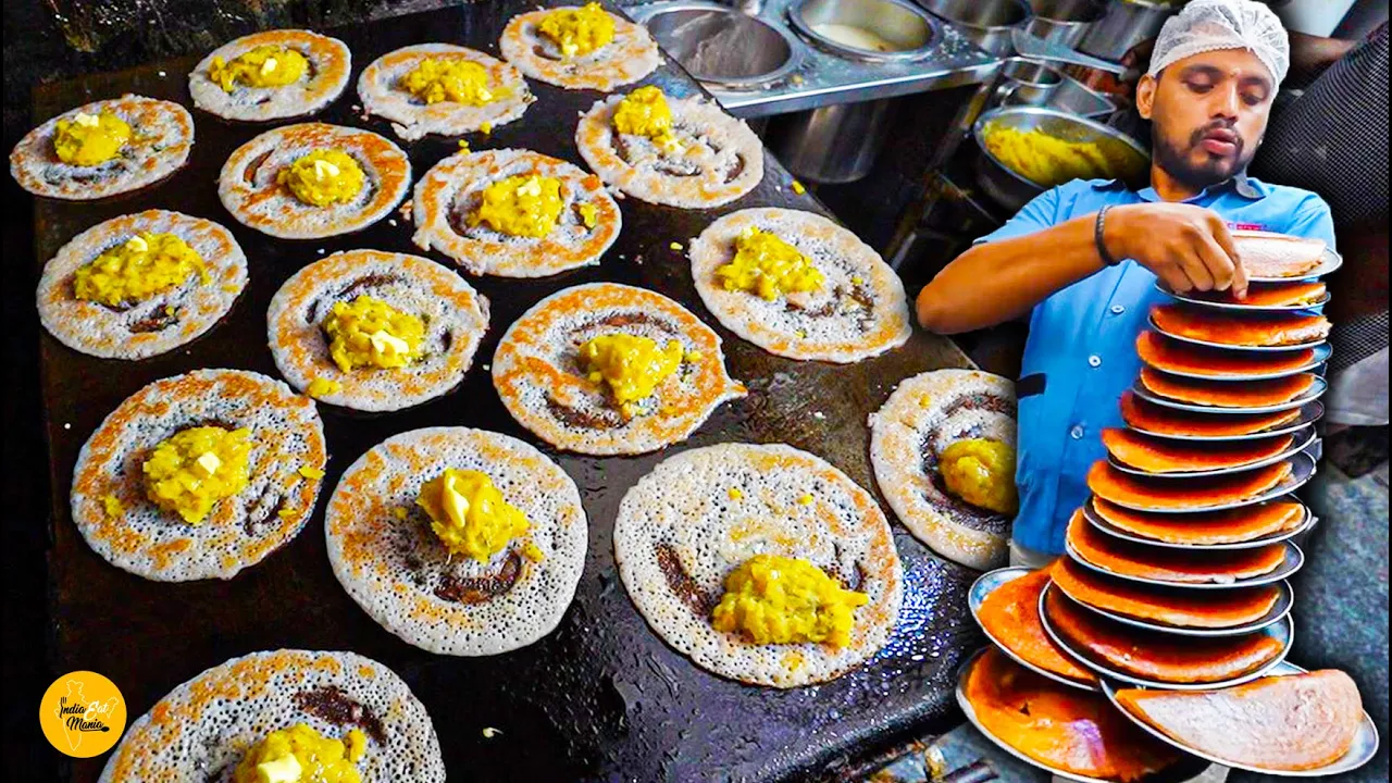 Bangalore Famous Vidyarthi Bhavan South Indian Breakfast Ghee Wala Dosa Rs. 100/- l Karnataka Food