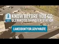 Lane County s Glenwood Transfer Station Know Before You Go