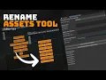Optimize Your Unity Workflow with Rename Assets Tool - Unity Editor Tool