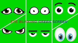 Eyes Blinking Green Screen 👀 Eyes Blinking Green Screen No Copyright 👁 PART III