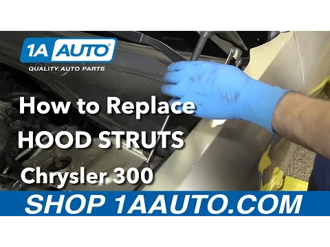 How To Replace Install Hood Struts 06 Chrysler 300 Buy Quality Parts From 1aauto Com 1a Auto