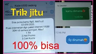 Cara Kirim SMS Tanpa Pulsa. 