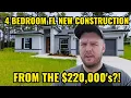 Inside 2 BRAND NEW Florida Homes Under 300K One is Only 229K with 4 Beds New Construction Tour