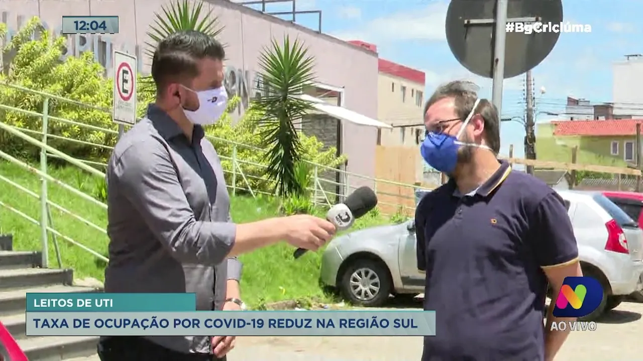 Covid-19: região Sul tem menor taxa de ocupação de leitos do Estado