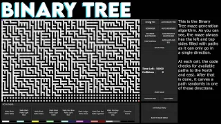 Test 1 Binary Tree Maze Generation