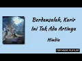 Download Lagu Hindia Berdansalah, Karir Ini Tak Ada Artinya | Lirik Lagu