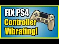 How to Fix PS4 Controller that Won t Stop Vibrating Easy Tutorial