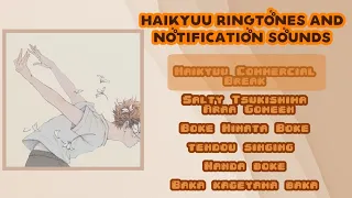 Download ハイキュー!! | Haikyuu Notification Sounds and Ringtones - with Download Link MP3