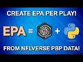 CREATE EPA PER PLAY FROM NFLVERSE PBP DATA 2026
