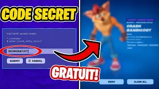 SKIN CRASH BANDICOOT dans FORTNITE ! 