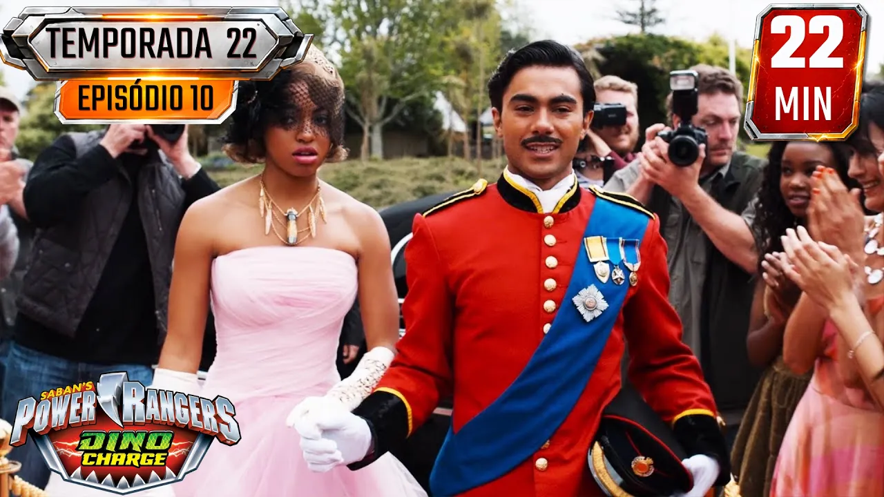 Os Rangers da Realeza | Dino Charge | E10 | Episódio Completo | Power Rangers para Crianças