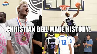 Christian Bell GOES OFF In Jr. Peach Jam Championship Game!