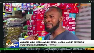Madina Market Demolition: Affected Shop Owners Speak Out
