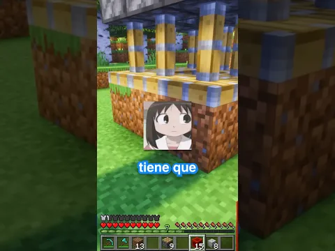 COMO HACER UNA FOGATA REALISTA EN MC😼✅#minecraft