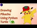 how to draw pikachu using python maran tach python tamil